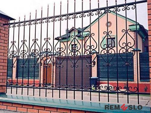 Кованый забор №75