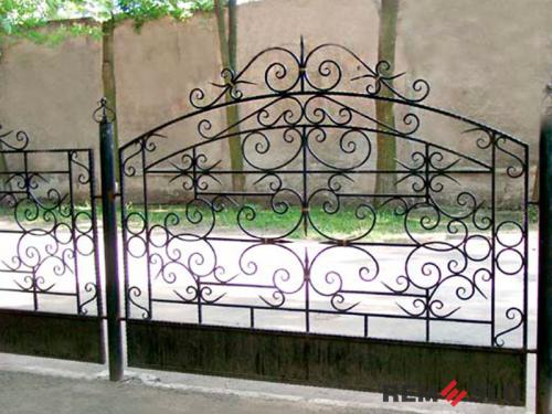 Кованый забор №76