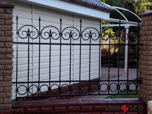 Кованый забор №77