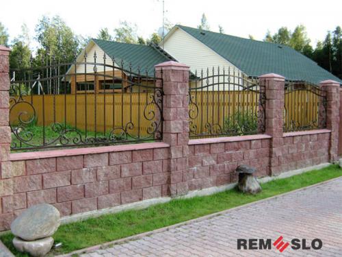 Кованый забор №84