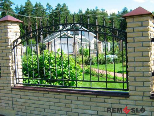 Кованый забор №88