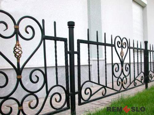 Кованый забор №90