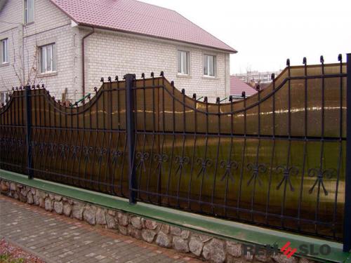 Кованый забор №92