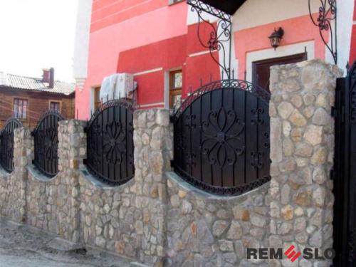 Кованый забор №95