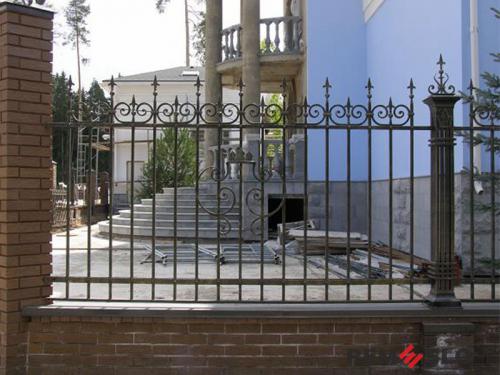 Кованый забор №98