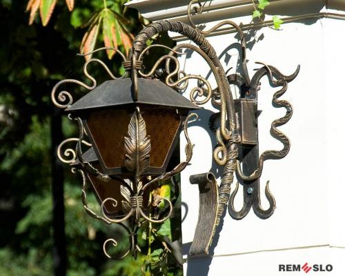 Кованый фонарь №1