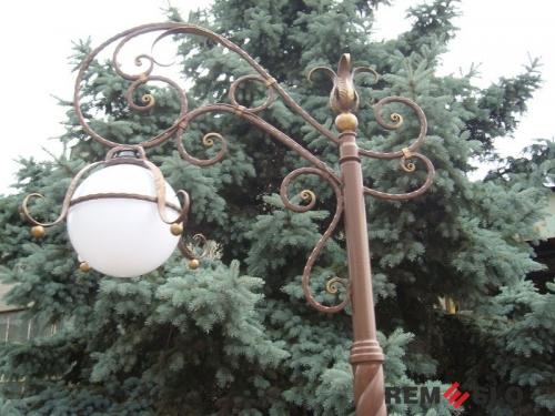 Кованый фонарь №12