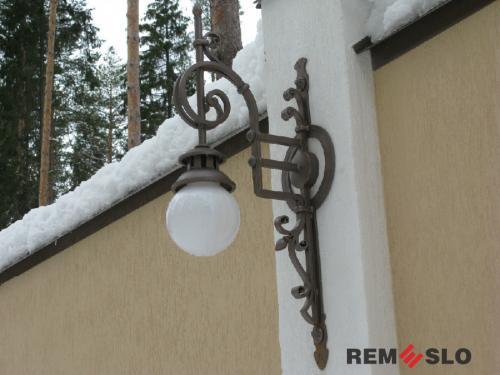 Кованый фонарь №14