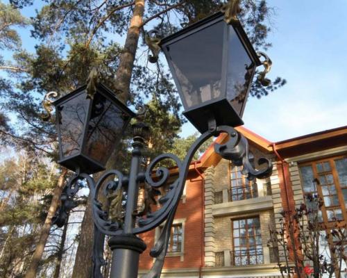 Кованый фонарь №17