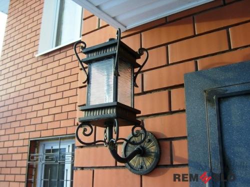 Кованый фонарь №19
