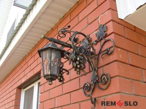 Кованый фонарь №4
