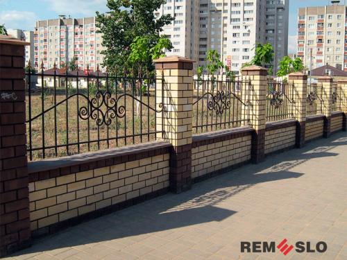 Металлический забор №42