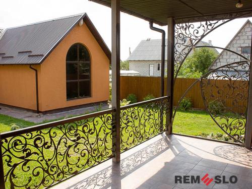 Ограждение балкона с лазерной резкой №12