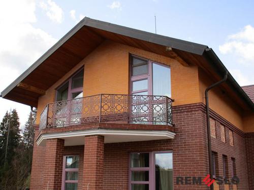 Ограждение балкона с лазерной резкой №7